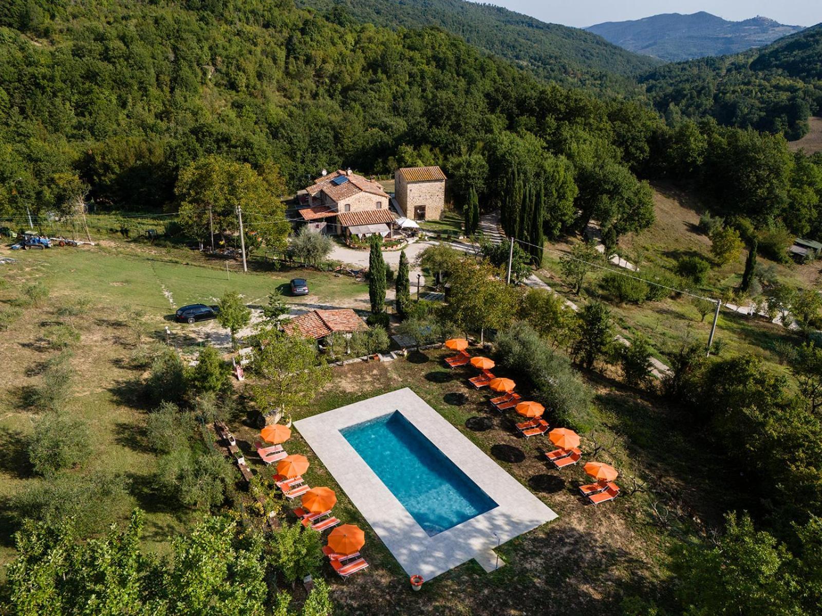 Agriturismo Santa Caterina Castelnuovo di Val di Cecina Exterior photo