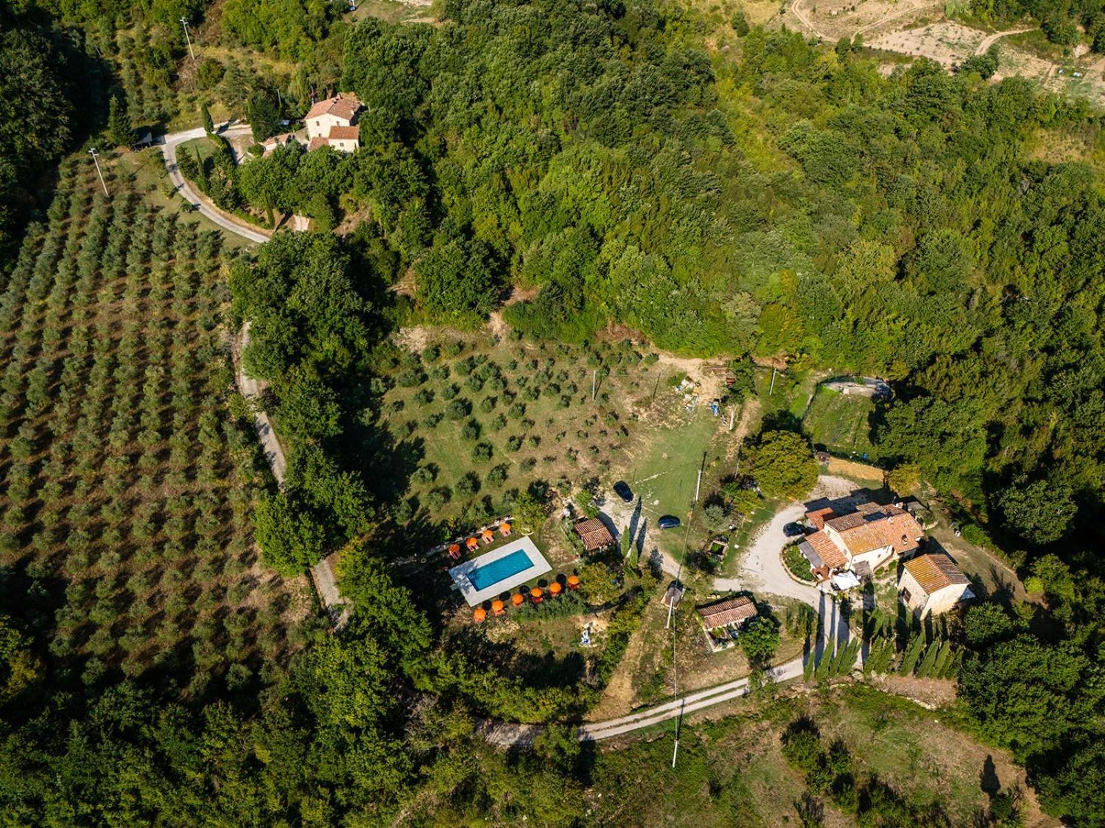 Agriturismo Santa Caterina Castelnuovo di Val di Cecina Exterior photo